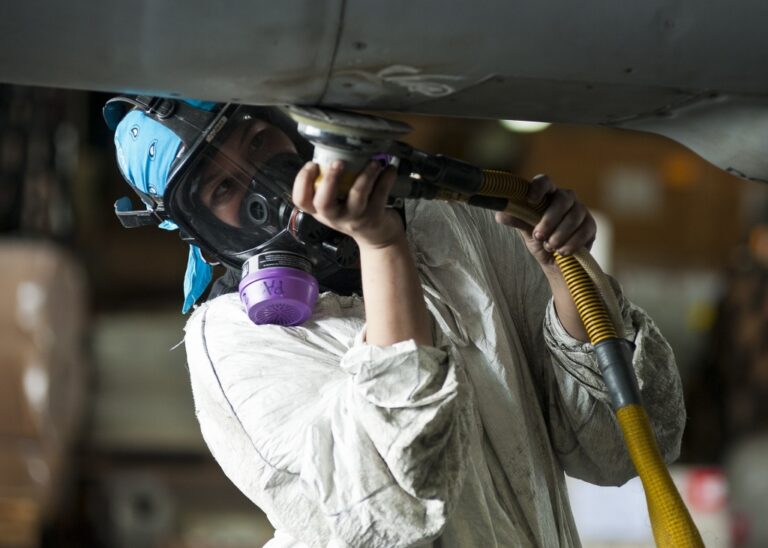 Aircraft Painting Sanding