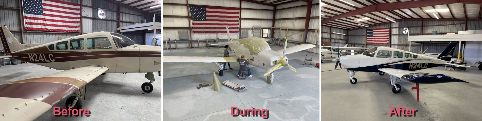 Aircraft Painting Process